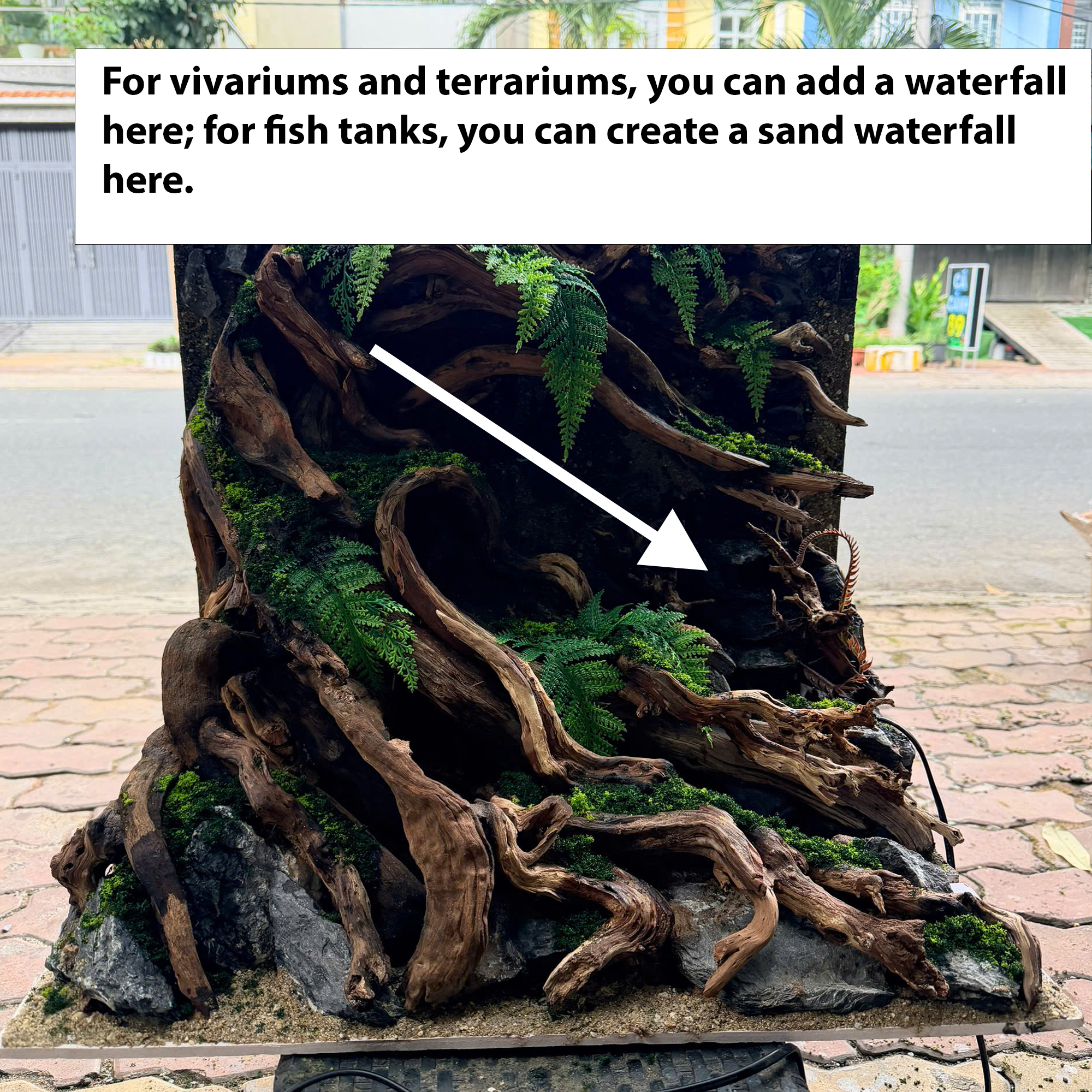3D hardscape Aquascape Aquarium ,vivarium, terrarium, Paludarium - Image 6