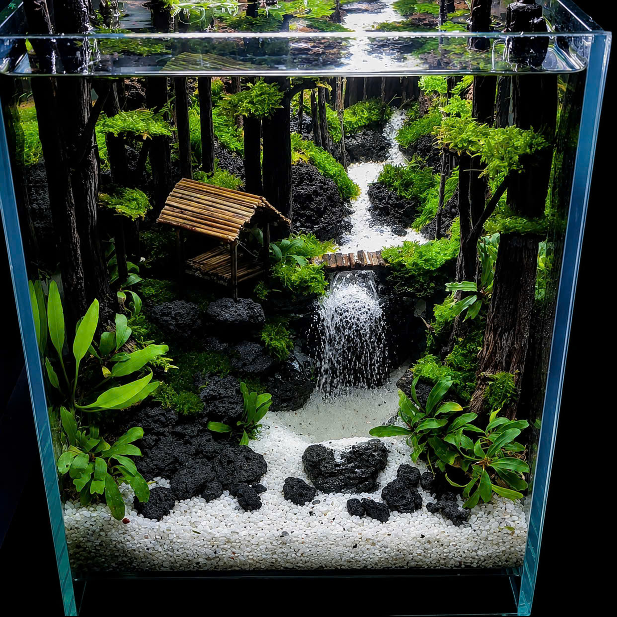 Forest Aquascape Aquarium, Aquarium Hardscape - Image 6