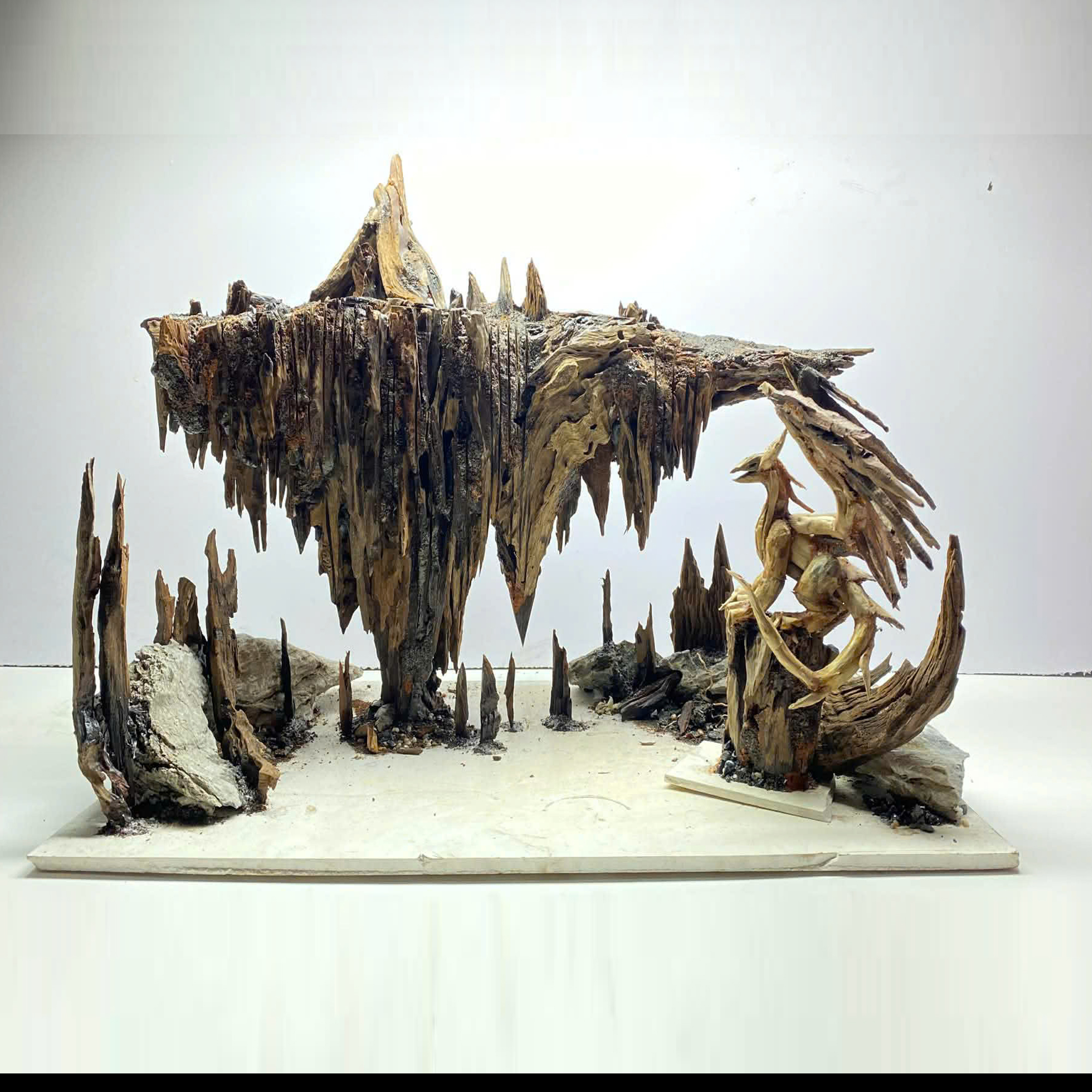 Unique Aquascape,Dragon driftwood art for fish tank,Vivarium,Aquarium decor - Image 7