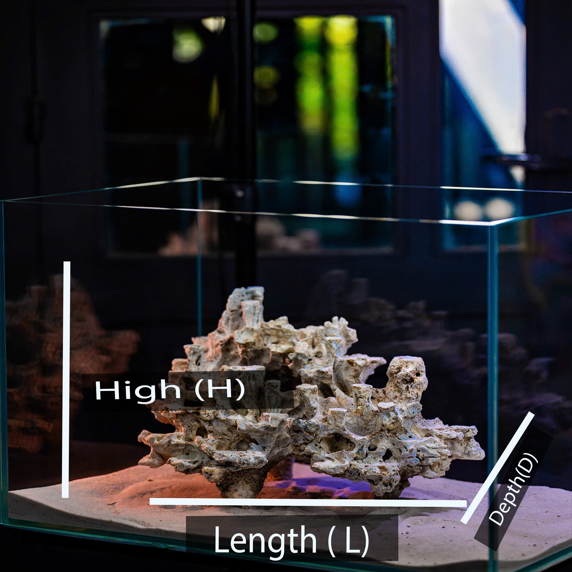 Custom Reef Tank Decor | Handmade Coral Rock Layouts - Image 2