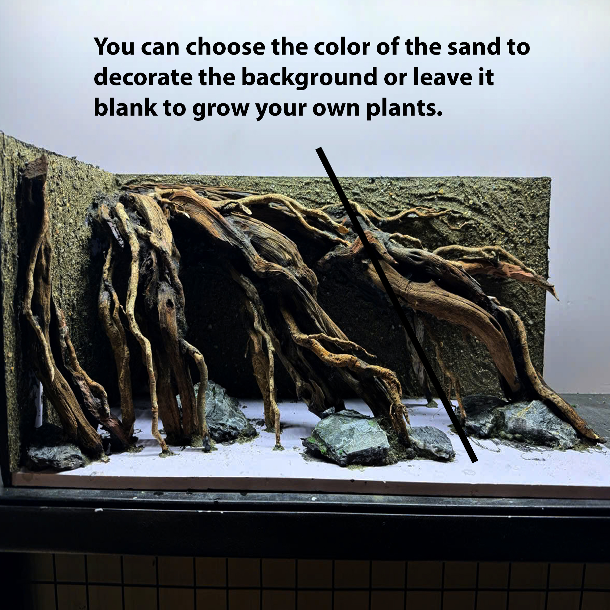 3D hardscape Aquascape Aquarium , Jungle aquascape, Paludarium - Image 6